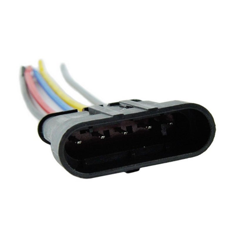 ESUPPORT 5 Pin Way Car Auto Waterproof Electrical Connector Plug Socket Kit with Wire AWG Gauge Marine Pack of 5 - Image 5